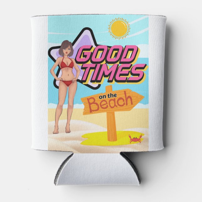 Enfriador De Latas playa (Anverso)