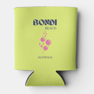 Enfriador De Latas Playa Bondi, anime amarillo
