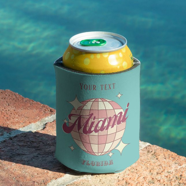 Enfriador De Latas Playa fiesta de Miami City Florida (Subido por el creador)