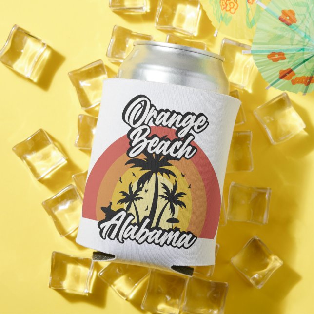 Enfriador De Latas Playa naranja, Alabama (Verano in situ)