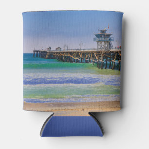 Enfriador De Latas Playa y muelle del sur de California en San Clemen