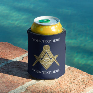 Enfriador De Latas Plaza Freemason y Masonería Masónica Compass