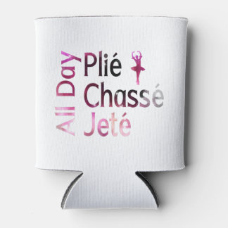 Enfriador De Latas Plie, Chasse, Jete Todo el Día ~ Diseño de Ballet