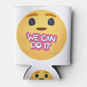 Enfriador De Latas Podemos hacerlo, cuidando Emojis