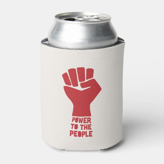 Enfriador De Latas Poder para el pueblo (Lata Anverso)