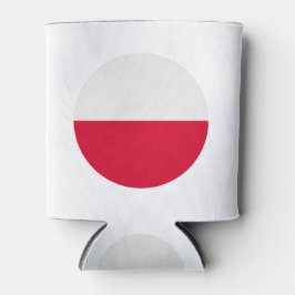 Enfriador De Latas Poland Flag