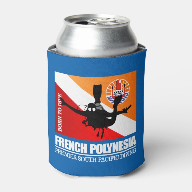 Enfriador De Latas Polinesia Francesa DF2 (Lata Anverso)