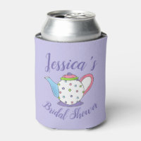 Polka Dot Teapot Tarde Tea Bridal Baby Shower