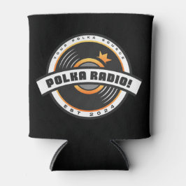 Enfriador De Latas Polka Radio Can Koozie
