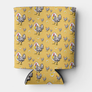 Enfriador De Latas Pollos retro