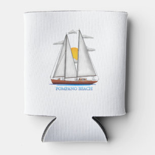 Enfriador De Latas Pompano Beach Sailor Náutico Costero