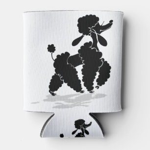 Enfriador De Latas Poodle Silhouette