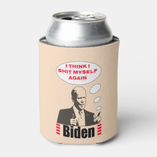 Enfriador De Latas Poopy Pants Biden