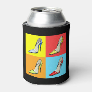 Enfriador De Latas Pop Art Stilettos Fashion Theme Cooler
