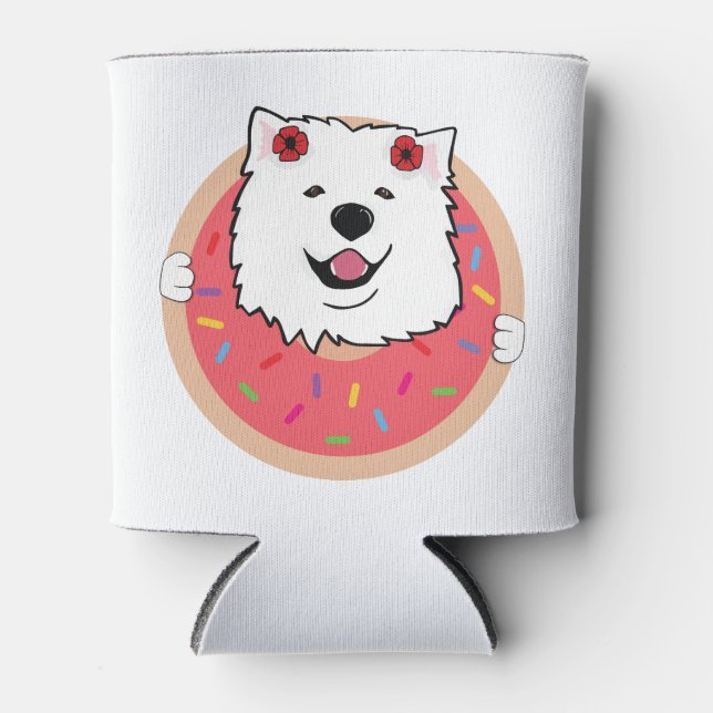 Enfriador De Latas Poppy samoyed (Anverso)