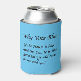 Enfriador De Latas Por qué votar azul en 2024