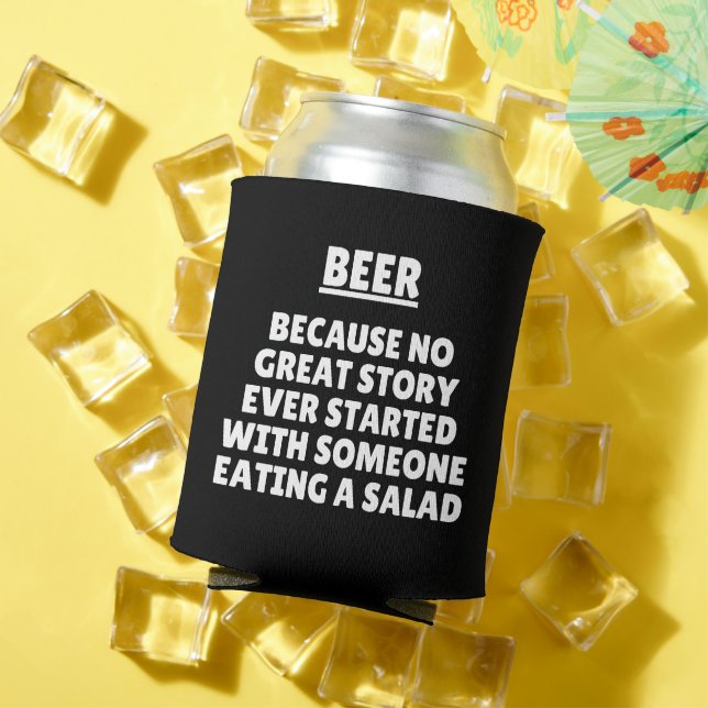 Enfriador De Latas Porque Ninguna Gran Historia Comenzó Con Alguien (Verano in situ)