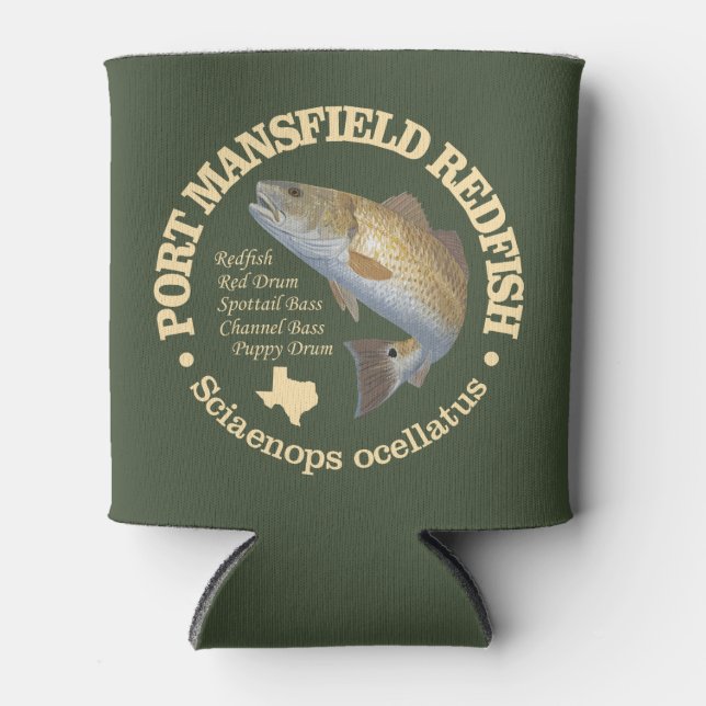 Enfriador De Latas Port Mansfield (gallineta nórdica) (Anverso)