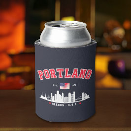 Enfriador De Latas Portland Modern Skyline city