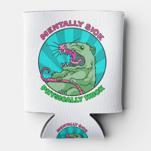 Enfriador De Latas Possum - Enfermedad mental Físicamente Gruesa