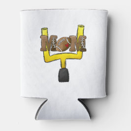 Enfriador De Latas Post de la meta de la madre del fútbol