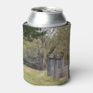 Enfriador De Latas Postura de la cerca de ardilla