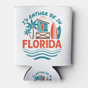 Enfriador De Latas Prefiero estar en Florida