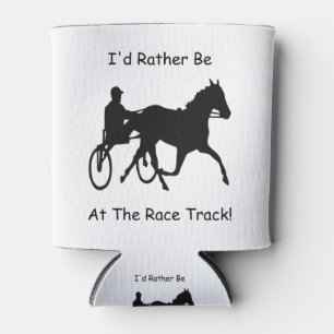 Enfriador De Latas Prefiero Estar En La Carreras Del Caballo De Raza