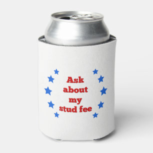 Enfriador De Latas "Pregunte por mi rojo de la tarifa del perno