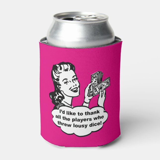 Enfriador De Latas Premio Bunco Gift (Lata Anverso)