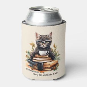 Enfriador De Latas Preparado Para La Escuela Como Un Jefe