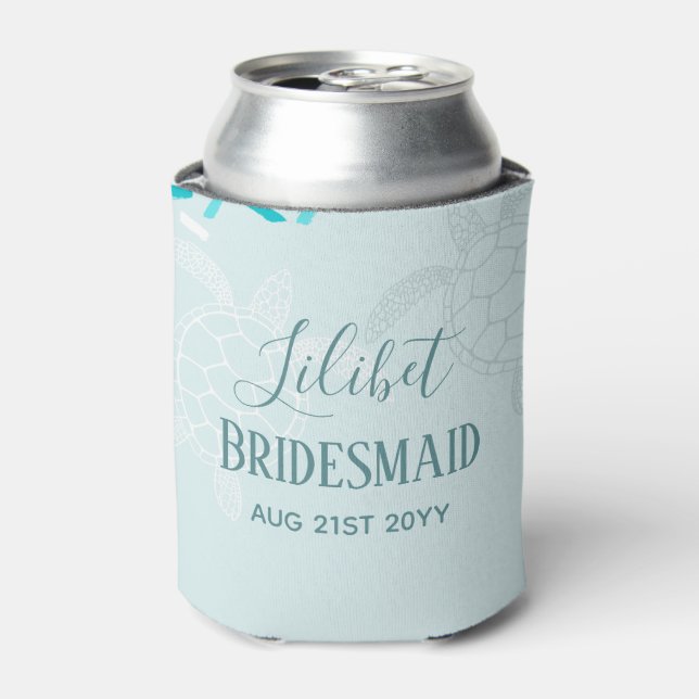 Enfriador De Latas PRESUPUESTO Novias de la dama de honor Regalos de  (Lata Anverso)