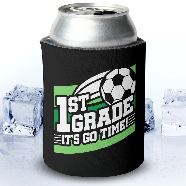 Enfriador De Latas Primer día en el colegio del fútbol de primer grad (Subido por el creador)