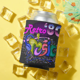 Enfriador De Latas Profesor de música retro vintage