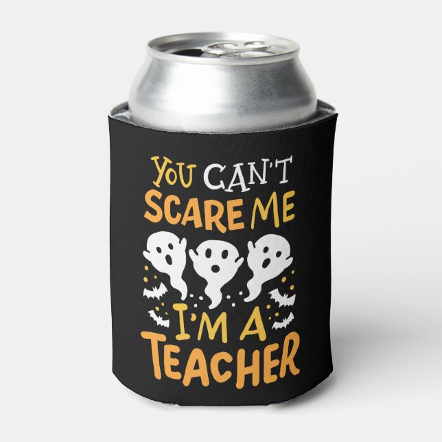 Enfriador De Latas Profesor Halloween (Lata Anverso)
