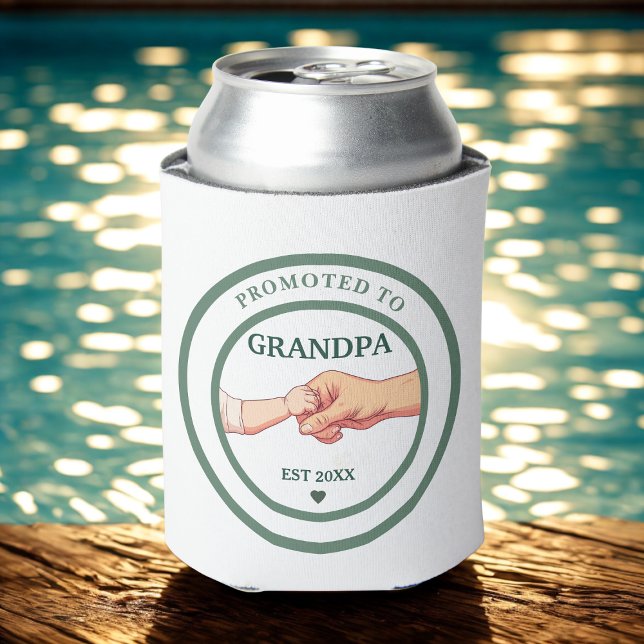 Enfriador De Latas Promoted to Grandpa Est. 20XX Can Cooler (Subido por el creador)