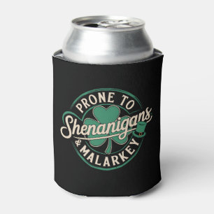 Enfriador De Latas Prone a Shenanigans & Malarkey St Patrick's Day