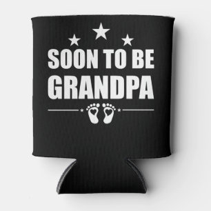 Enfriador De Latas Pronto Abuelo Abuelo Anuncio de Embarazo
