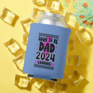 Enfriador De Latas Pronto Ser Papá Para Ser Invitación De Embarazo