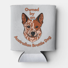 Enfriador De Latas Propiedad de un perro de Brattle (rojo)