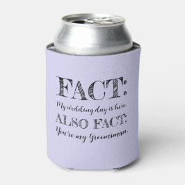 Enfriador De Latas Propuesta de Padrino de Boda Elegante y Divertida 