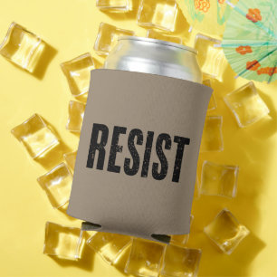 Enfriador De Latas Protesta anti Trump Resistir a Trump Protesta anti