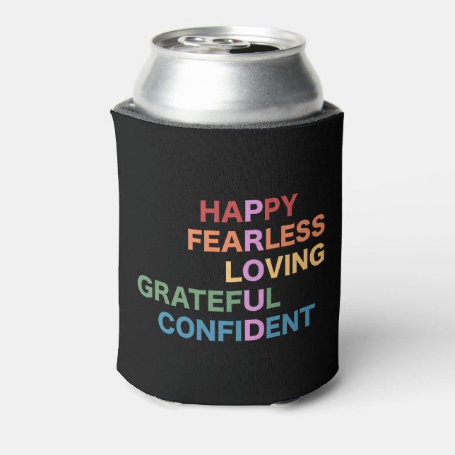 Enfriador De Latas PROUD Black Refrigerador de bebidas (Reverso de la lata)