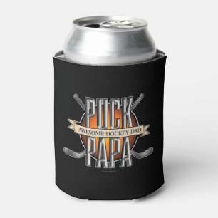 Enfriador De Latas Puck Papa (padre de hockey)