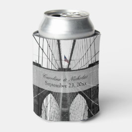 Enfriador De Latas Puente de Brooklyn de NYC, Boda de Nueva York