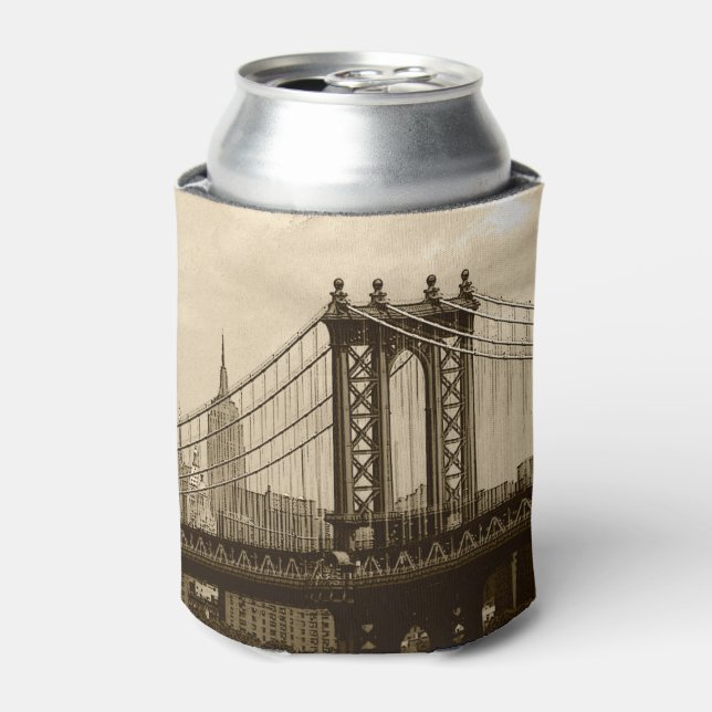 Enfriador De Latas Puente de Manhattan (Lata Anverso)