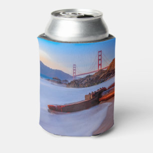 Enfriador De Latas Puente Golden Gate en San Francisco, Baker Beach
