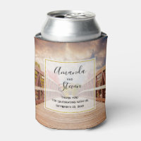 Puente rústico de madera en la boda campestre