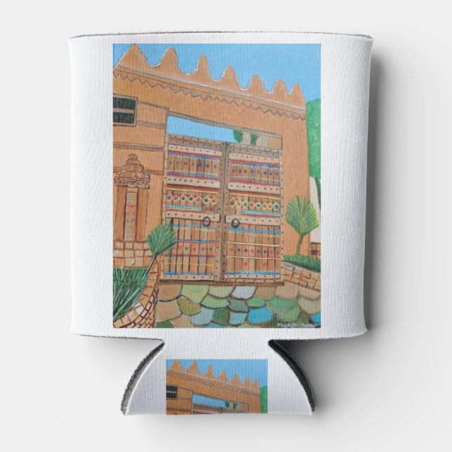 Enfriador De Latas Puerta árabe (Anverso)