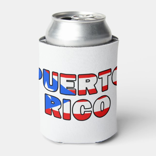 Enfriador De Latas Puerto Rico (Lata Anverso)